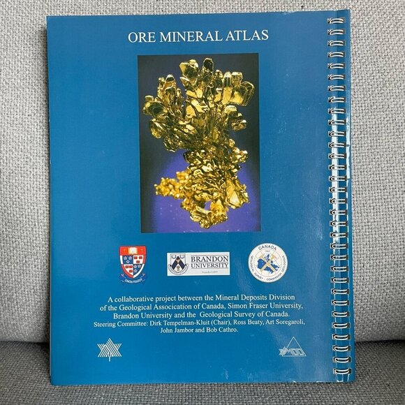 ORE MINERAL ATLAS by Daniel Marshall, A. Mumin, Carolyn Anglin, Geology, Canada - Picture 2 of 10